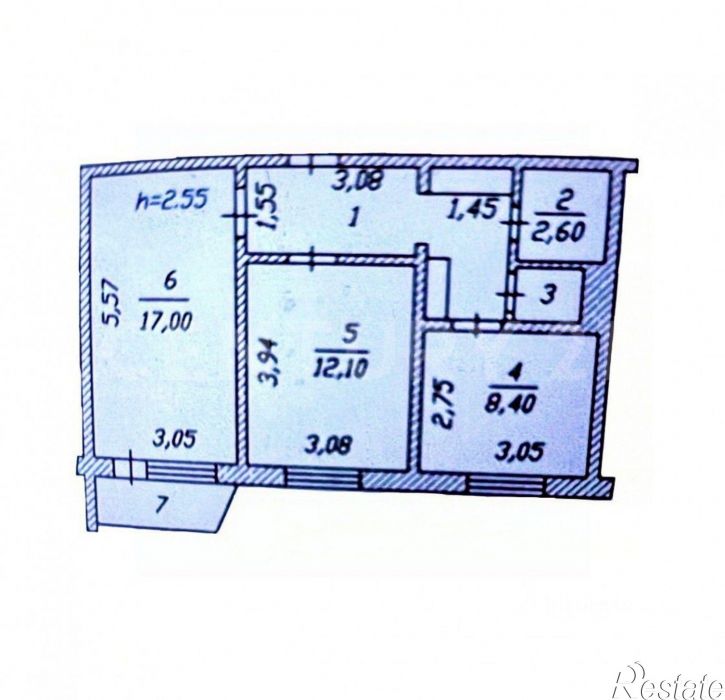 2-комн квартира Чебоксары г., Калининский