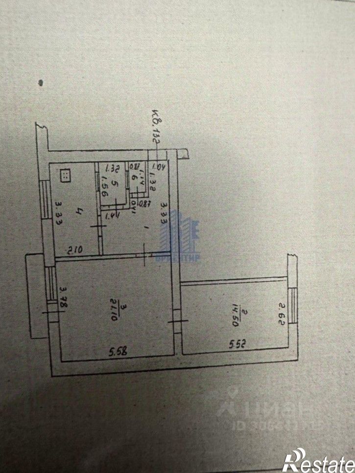 2-комн квартира Чебоксары