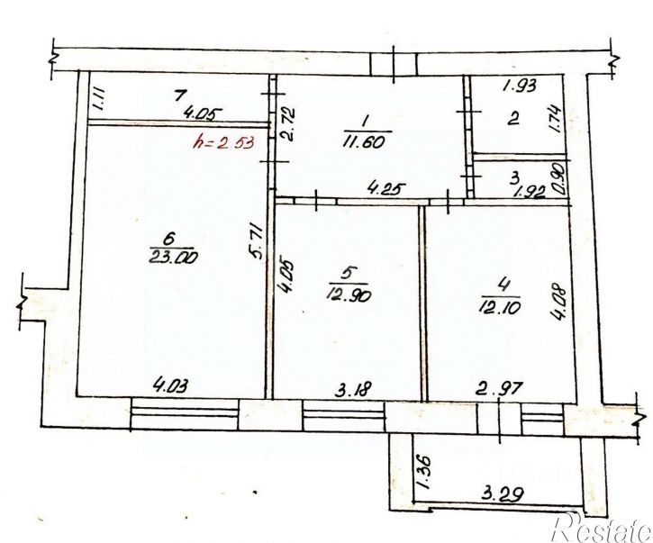 2-комн квартира Чебоксары г., Московский, Пирогова ул., д.4, к.1