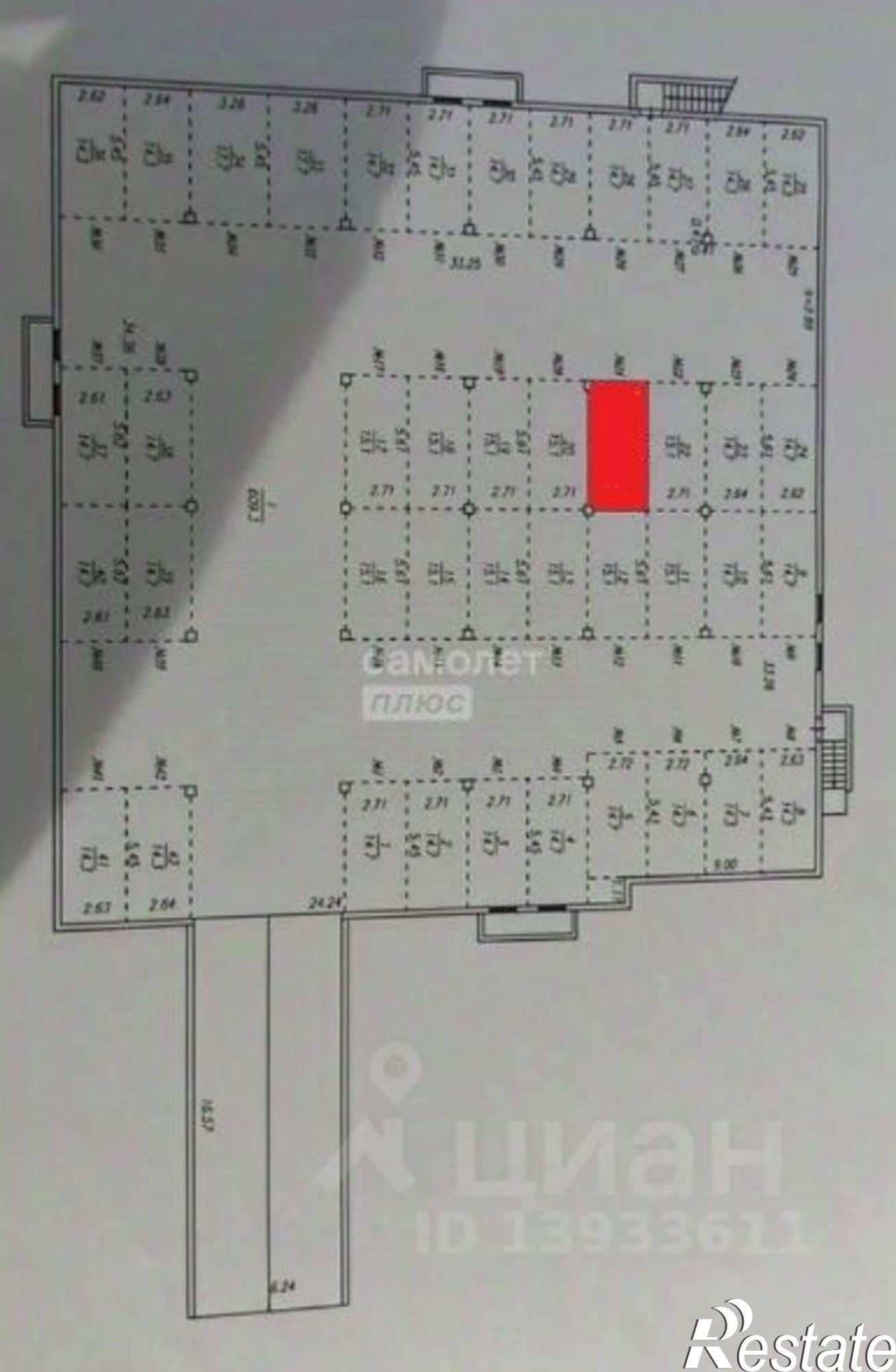Купить гараж, место в паркинге за 1 092 720 рублей на Чебоксары г., Калининский, Ярмарочная ул., д.19