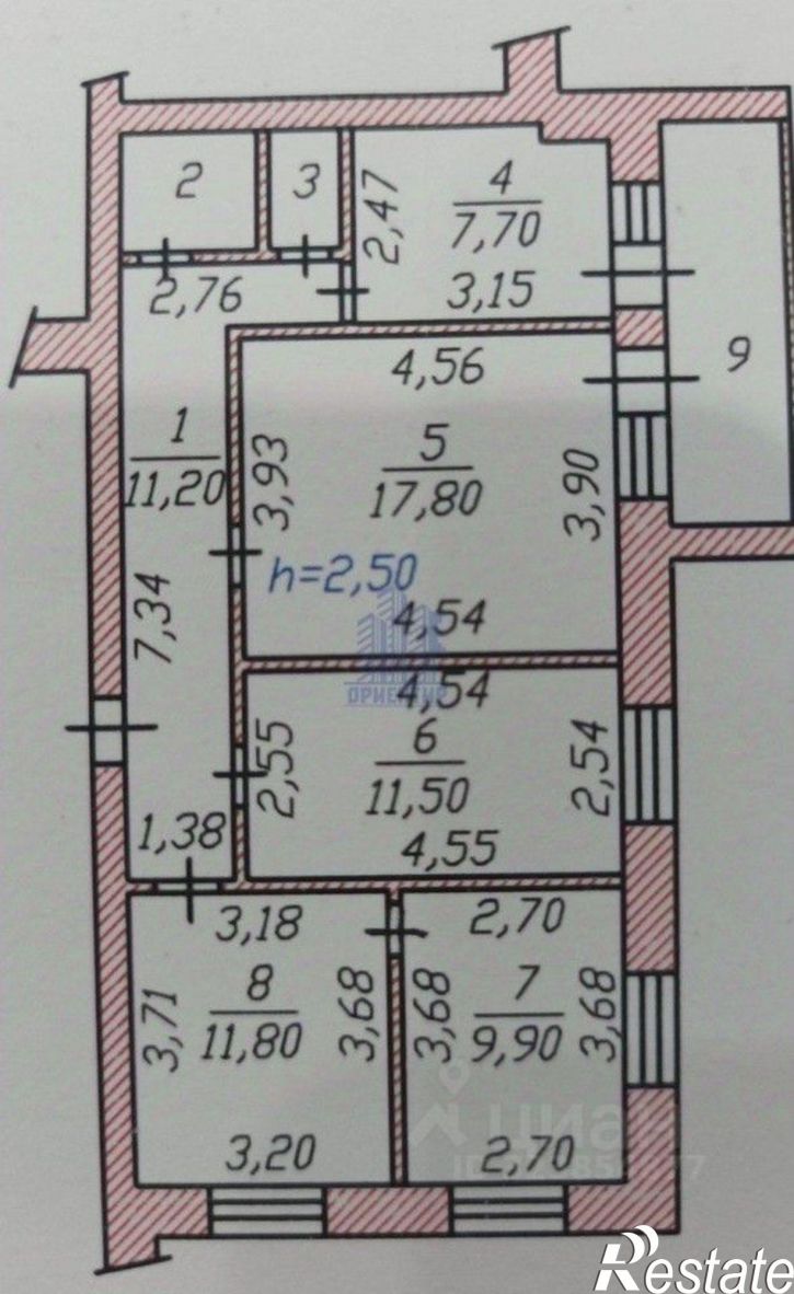 4-комн квартира Чебоксары