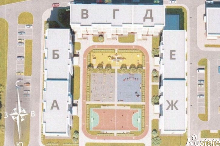 2-комн квартира в новом доме Солнечный бульвар, 42,  д. 42