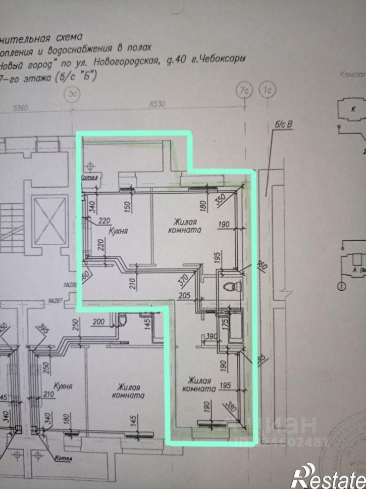 2-комн квартира Чебоксары
