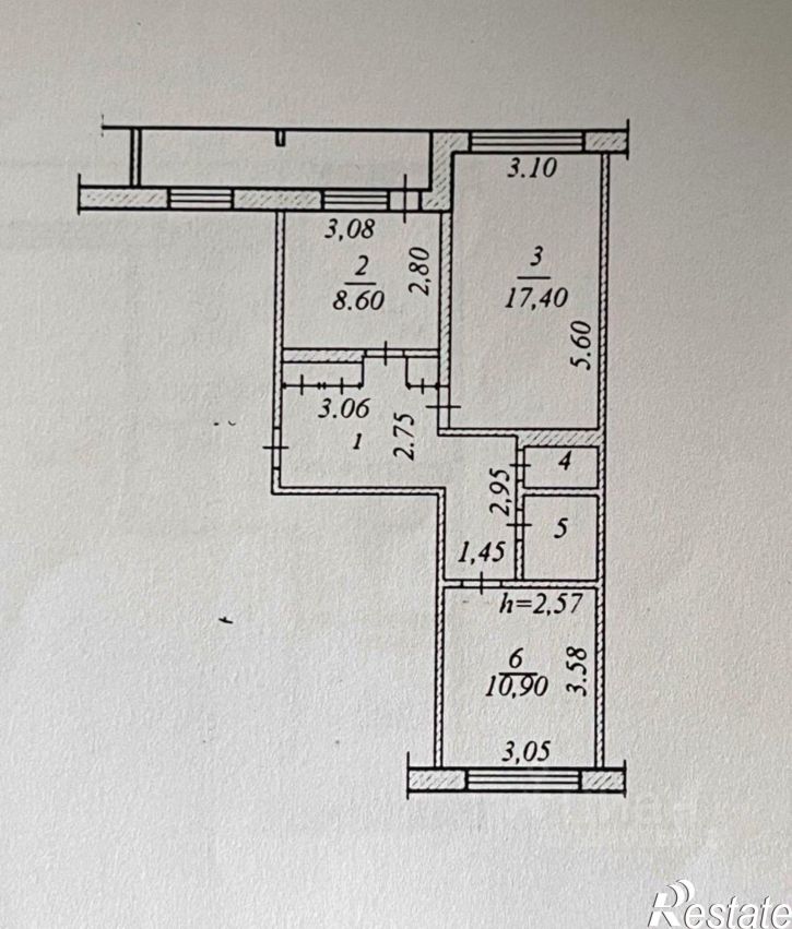 2-комн квартира Чебоксары