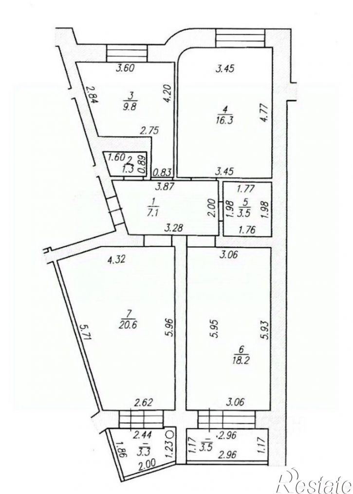 3-комн квартира Новочебоксарск г., Винокурова ул., д.6, литер б