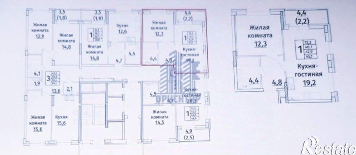 1-комн квартира Чебоксары