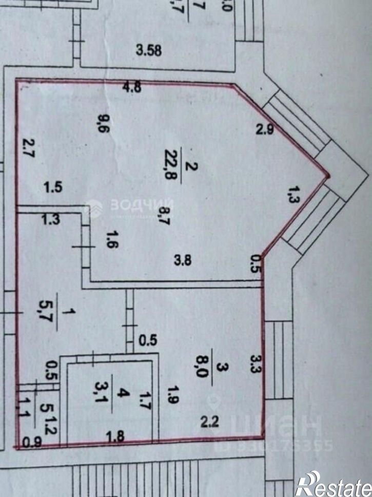 1-комн квартира улица Крупской, 77,  д. 77