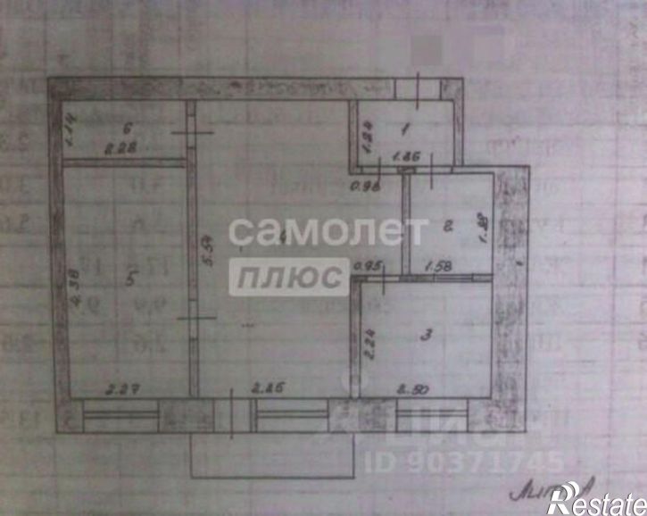2-комн квартира Новочебоксарск г., Молодежная ул., д.17