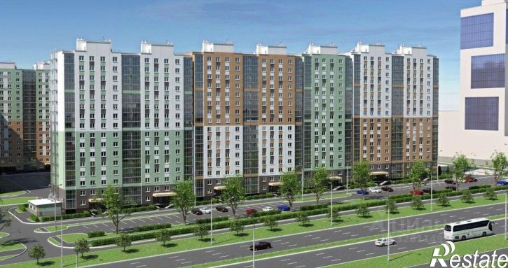 3-комн квартира в новом доме Чебоксары