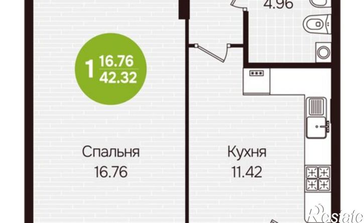 1-комн квартира в новом доме Чувашская Республика &mdash; Чувашия, Новочебоксарск, улица 10-й Пятилетки, 86