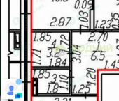 2-комн, 48кв м, этаж 12/17 Чувашская Республика — Чувашия, Чебоксары, улица Юрия Гагарина, 47к5