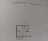 1-комн, 36кв м, этаж 5/5 Мясокомбинатский пр-д, 16