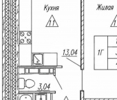 1-комн, 39кв м, этаж 16/16 Чувашская Республика — Чувашия, Чебоксары, Солнечный бульвар, 8к2