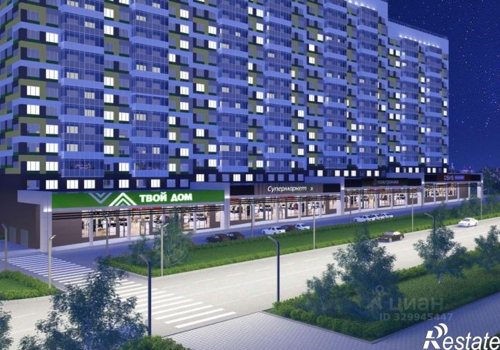 2-комн квартира в новом доме Чебоксары
