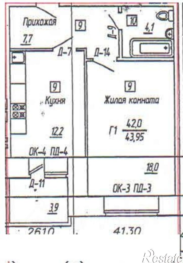 1-комн квартира Чебоксары