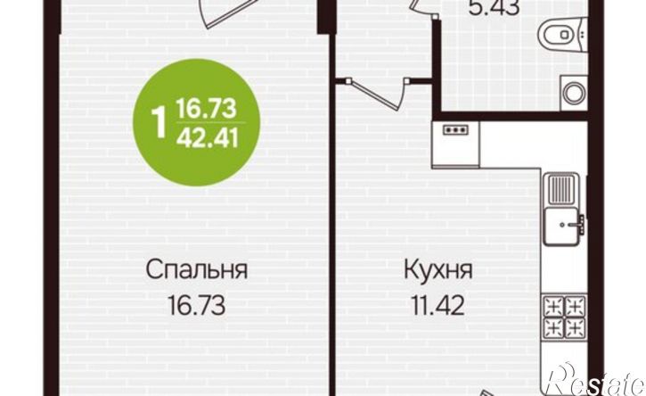1-комн квартира в новом доме Чувашская Республика &mdash; Чувашия, Новочебоксарск, улица 10-й Пятилетки, 86