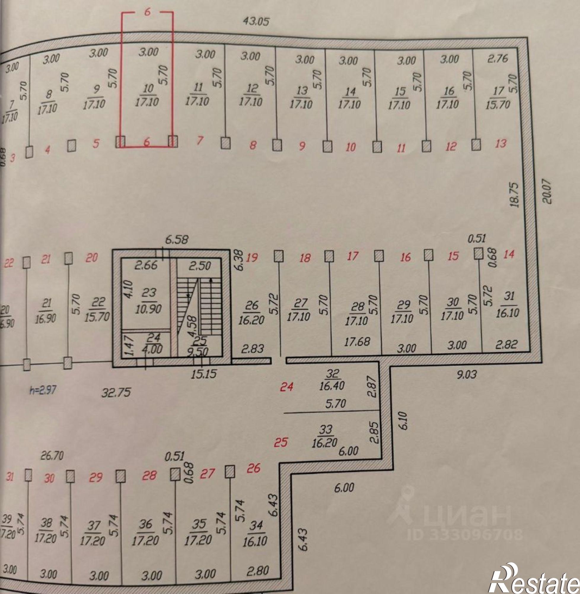 Купить гараж, место в паркинге за 1 063 760 рублей на Чебоксары
