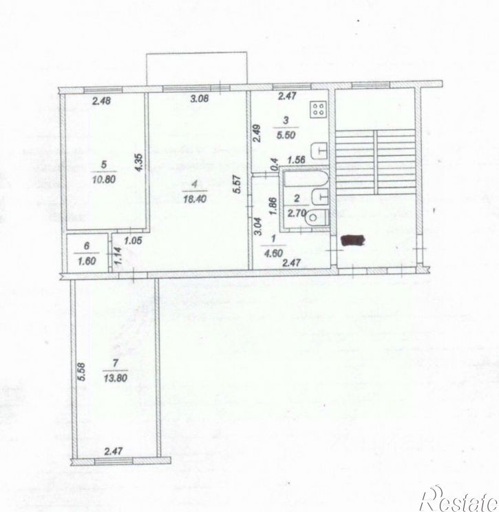 3-комн квартира ул Интернациональная, 12,  д. 12