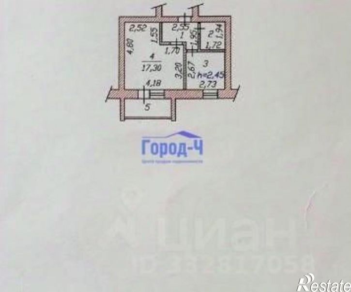 1-комн квартира улица Чернышевского,дом 5