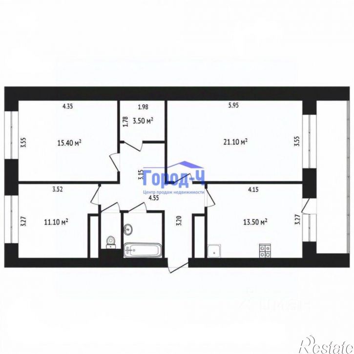 3-комн квартира улица Маршака,дом 8к1