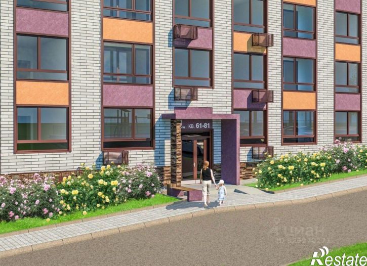 2-комн квартира в новом доме Чебоксары, улица П.В. Дементьева