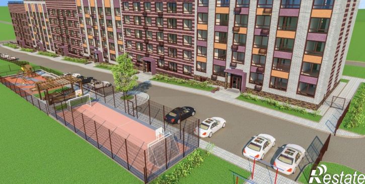 2-комн квартира в новом доме Чебоксары, улица П.В. Дементьева