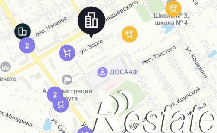 1-комн квартира улица Чернышевского, 1Б,  д. 1Б